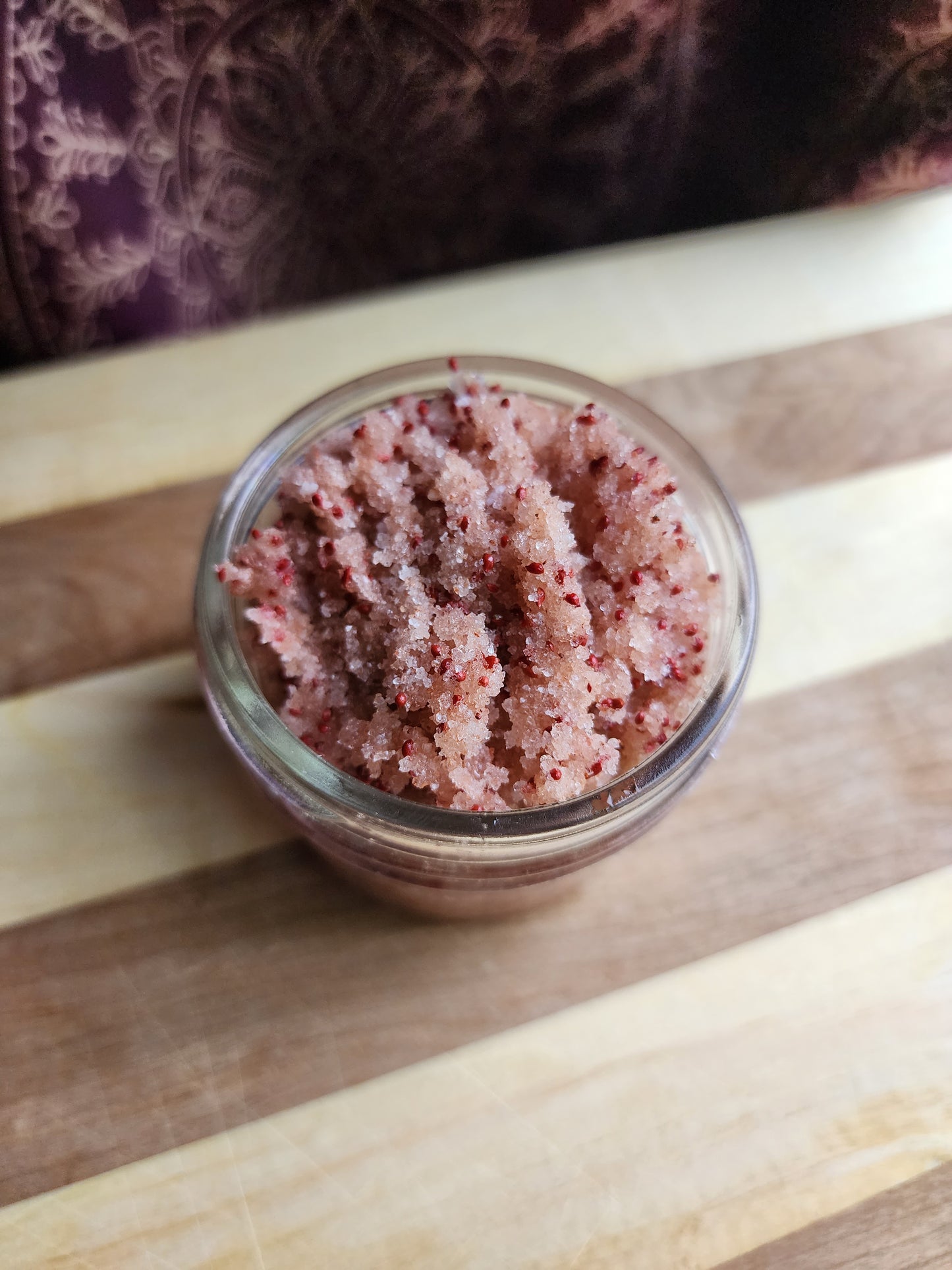 Pink Salt Scrub