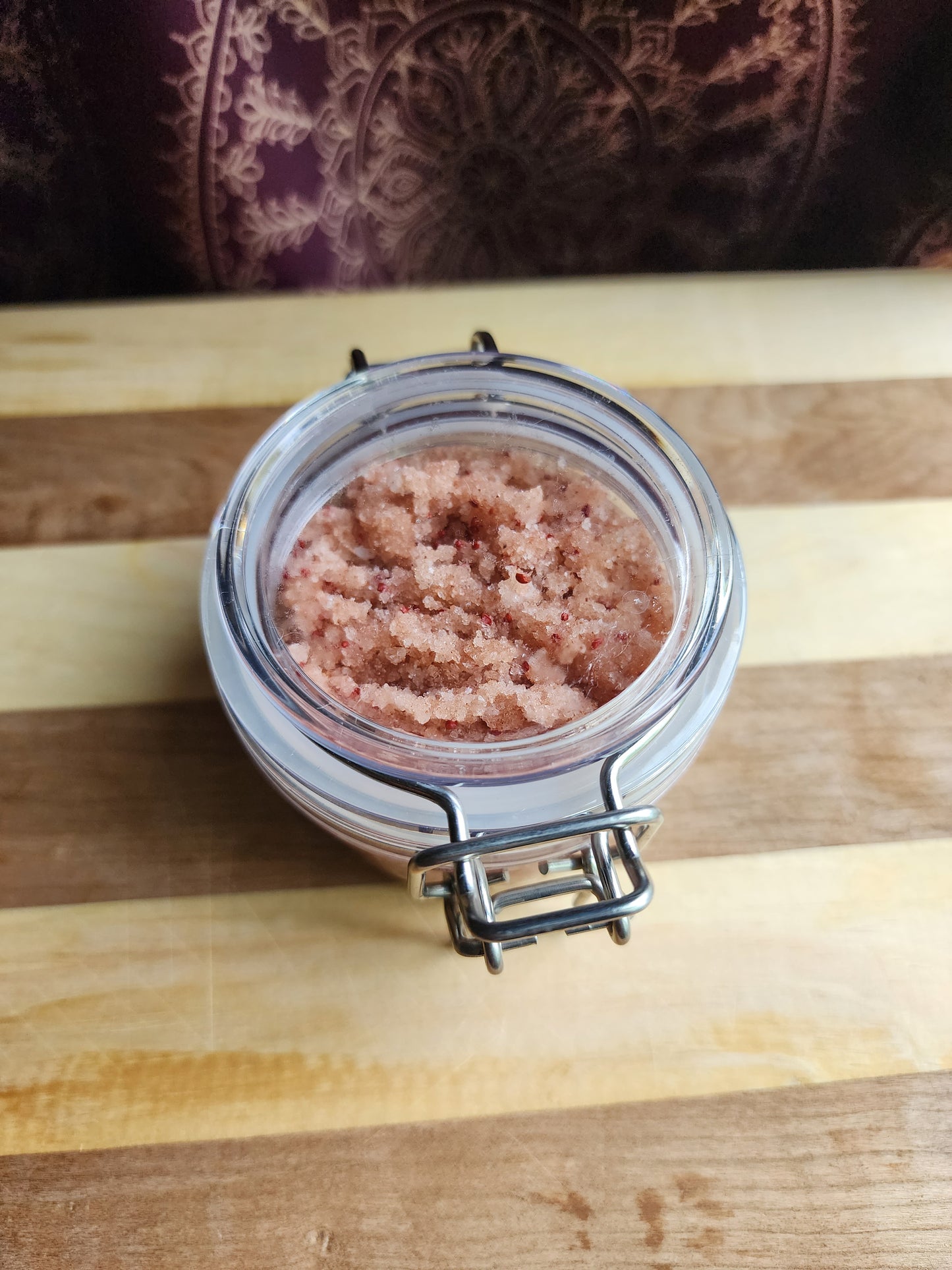 Pink Salt Scrub