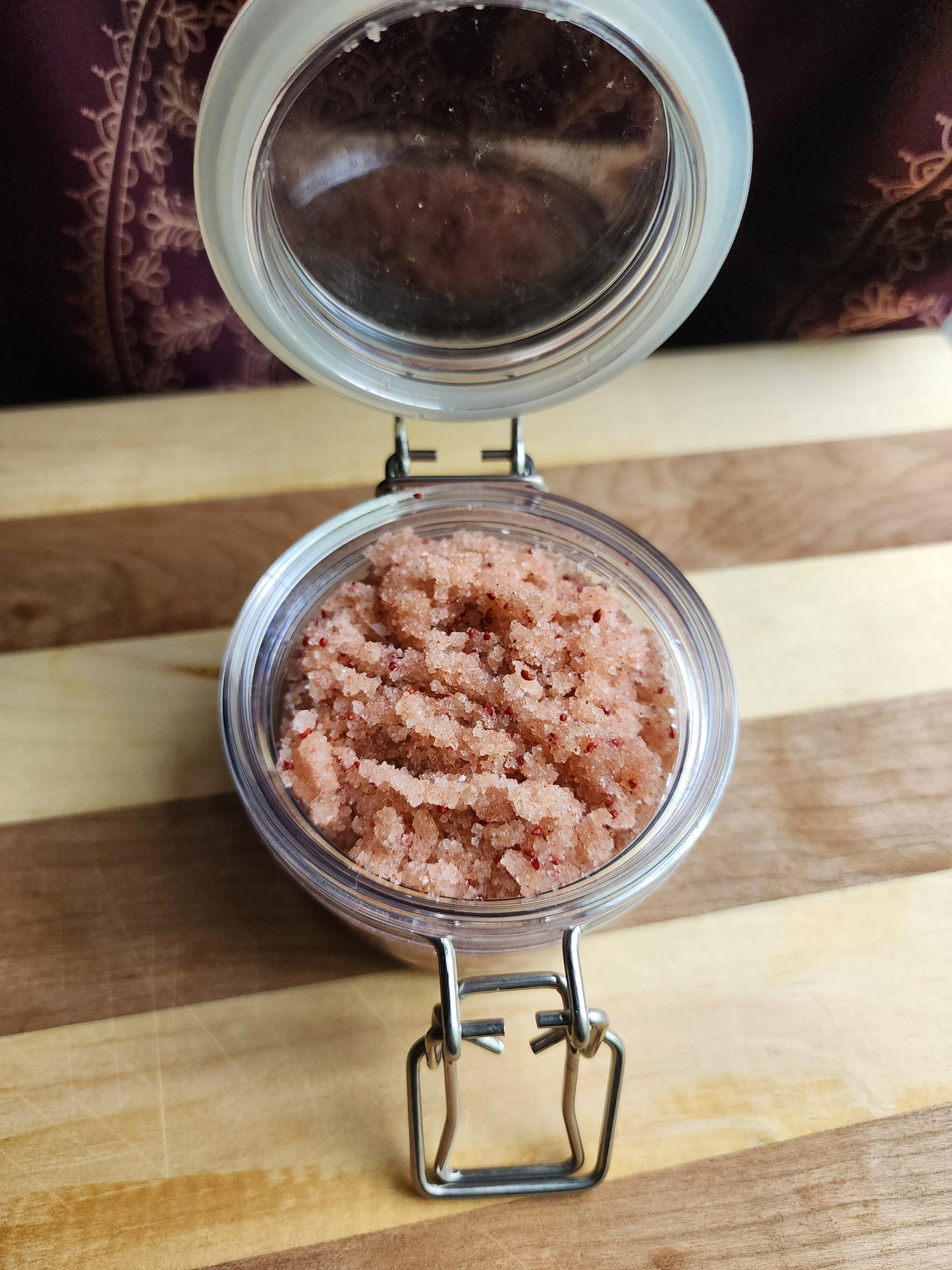 Pink Salt Scrub