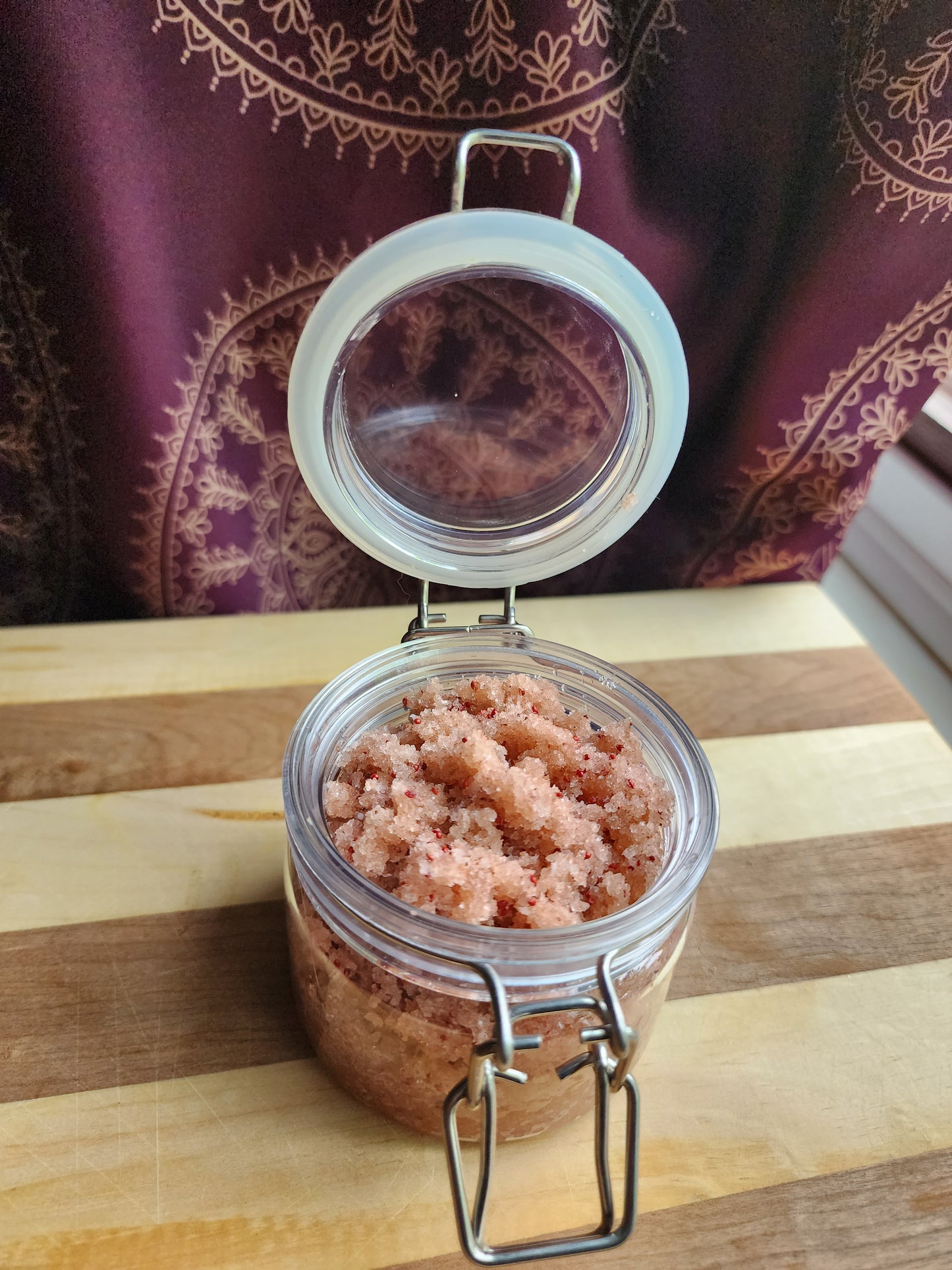 Pink Salt Scrub