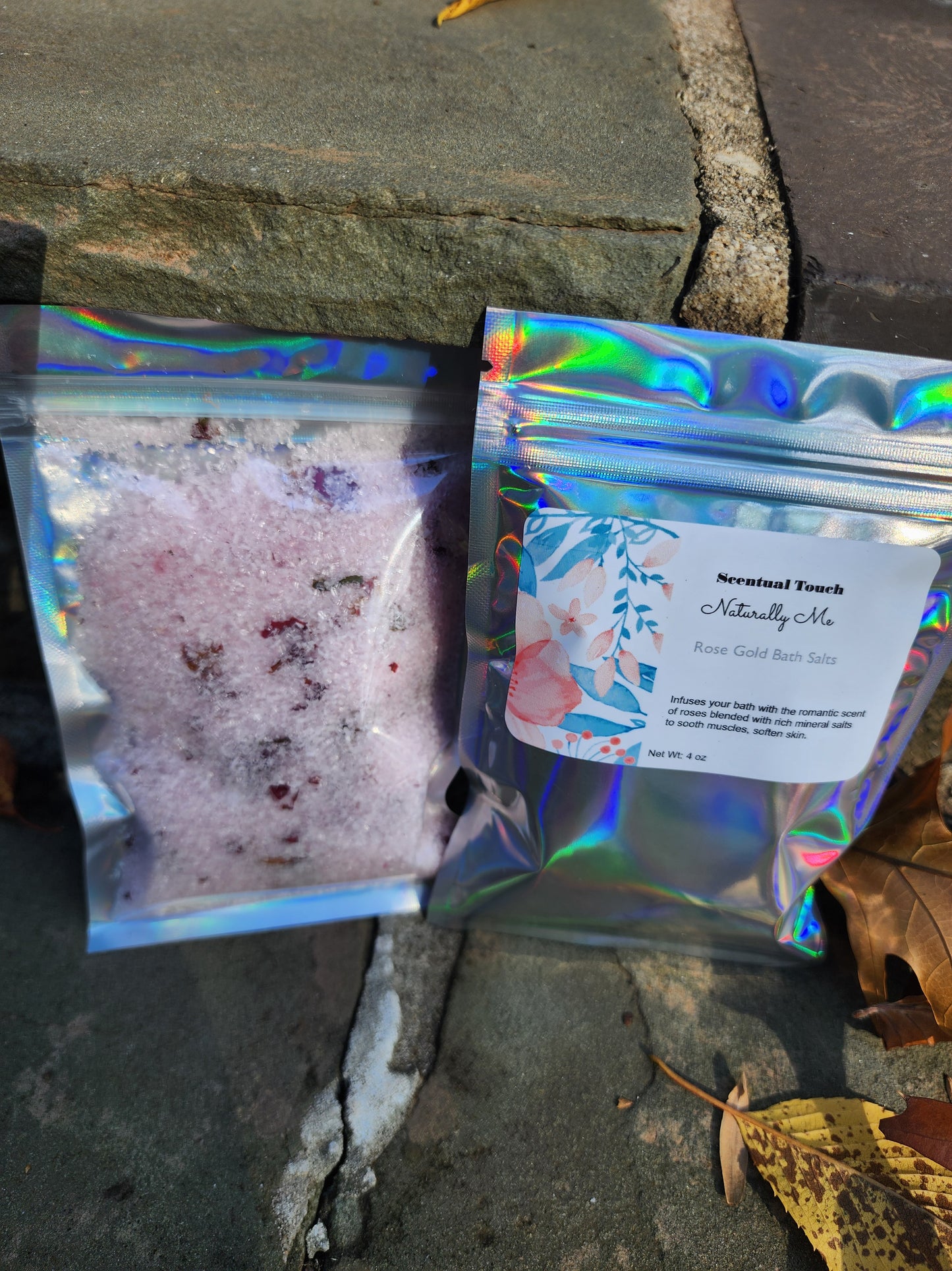 Rose Gold Bath Salts