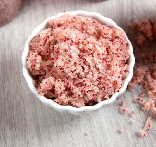 Pink Salt Scrub